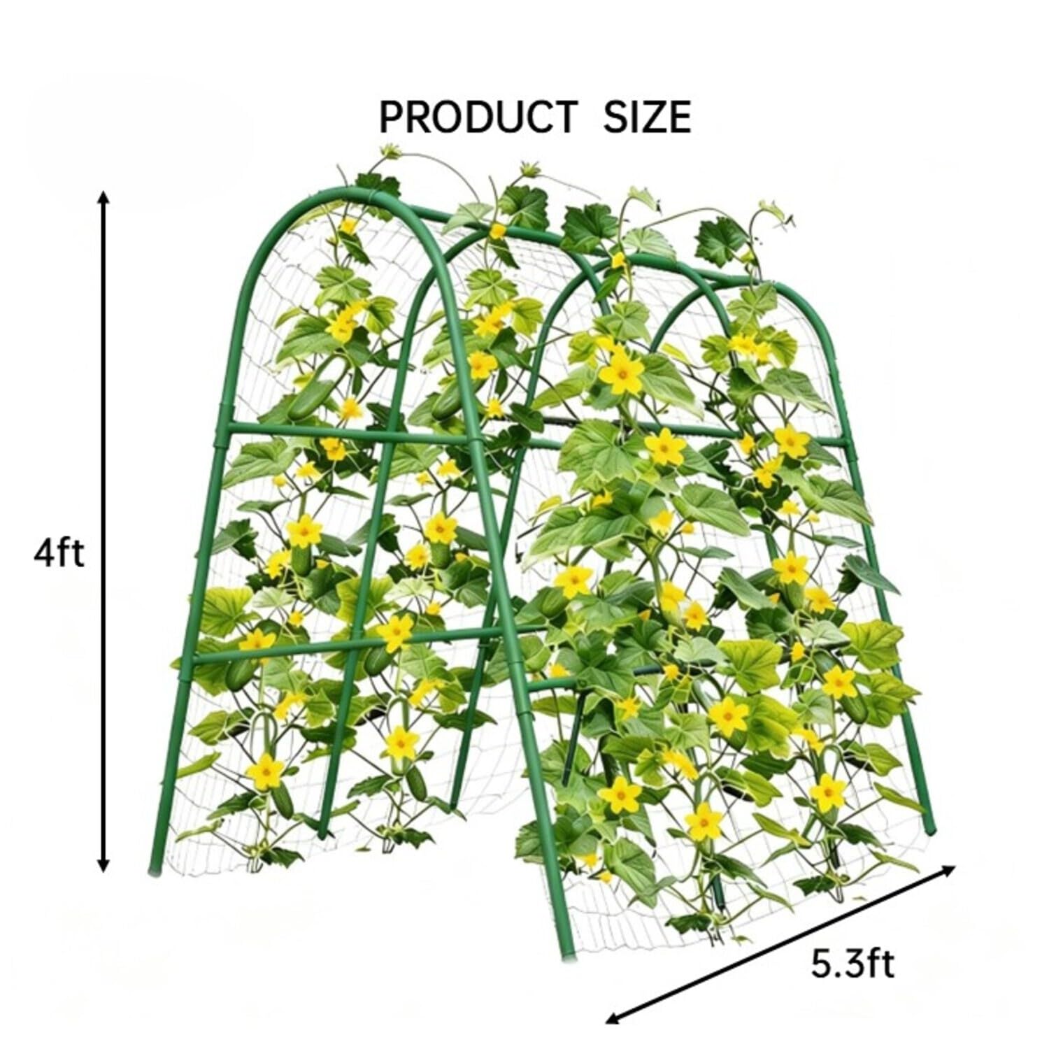 Łuk ogrodowy 4x5.3FT do podwyż – Raised Garden Bed recenzja i cena