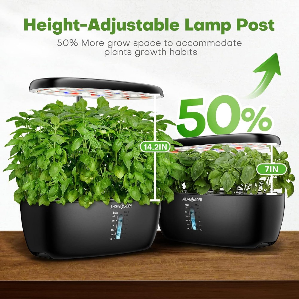 12-pojemnikowy ogród hydroponi – Hydroponic Kit recenzja i cena